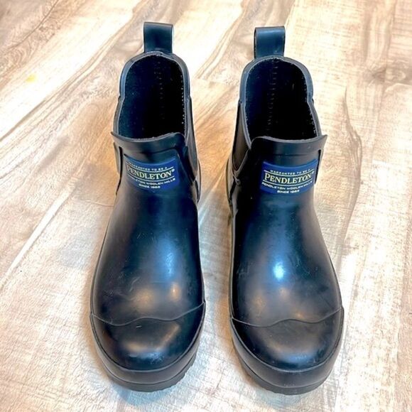 Pendleton pull on Chelsea waterproof rain boots women’s/girls size 5 - Picture 2 of 10